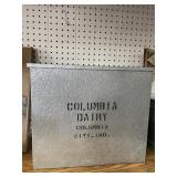 Columbia City Dairy Metal Box - 16 in. x 14 in. x