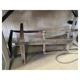 Vintage Wooden Toboggan Sled Yankee Clipper