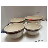 4 ct. Set of Bowls - Romanian