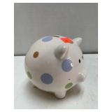 Stephan Baby Polka Dot Piggy Bank