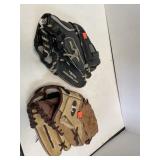 2 ct. - Boys Baseball Gloves - 10 in. & 10.5 in.