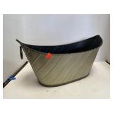 Decorative Metal Container Decor Piece