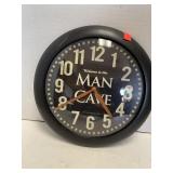 Man Cave Analog Clock