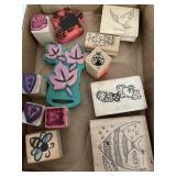 Lot of Rubber Stamps.