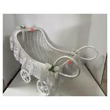 Wicker Baby Doll Buggy.