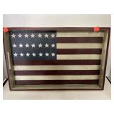 Americana tray. 18.5x12in