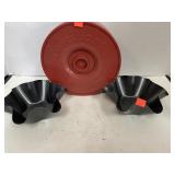2pc lot.  Tortilla warmer & shell shaper.