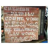 Rustic Wall Decor. 21x22