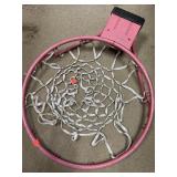 Basketball rim & net.