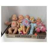 5 ct. - Vintage Dolls
