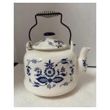 Blue & White tea pot
