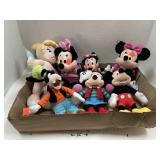 Group Lot Mickey Mouse & Disney Dolls