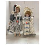 2 ct. - Porcelain Dolls