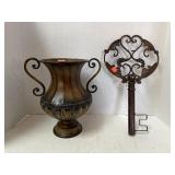 2 ct. - Vintage Metal Decor