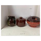 Group Lot Crocks & Serving Dishes