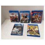 5 ct. - Blu Ray Movies