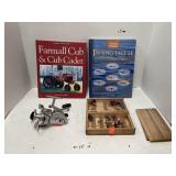 Group Lot Fishing Supplies: Reel, Lures, Books