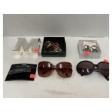 Group Lot Sunglasses, Vintage Jewelry, etc