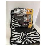 Set of Universal Zebra Car Mats