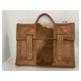 Animal Hide Document Folder