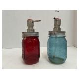 2 ct. - Mason Jar Soap Dispensers