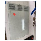 Glass Cutting Board with Measurement Table