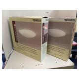 2 ct. -  Fluorescent Flushmount Ceiling Fixture