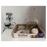 Group Lot Misc Decor/Glassware