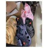 4 Pairs - Rubber Sandals - Size 8