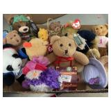 Lot of plush. Most TY