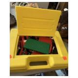 Mostly Legos  in K-nex box