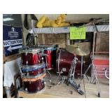 SP Drum Set with Pedals, Cymbals, etc.