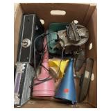 Misc garage lot. Carborator.  Pioneer car stereo.