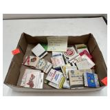 Vintage Matchbox Covers - Lucky Strikes, Fire