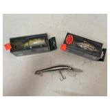3 ct. - Fishing Lures (Motolures, Deep Thunder)