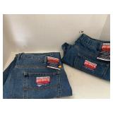 2 pair jeans 38x32 relaxed fit