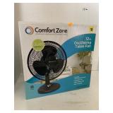 Oscillating Table Fan - Comfort Zone
