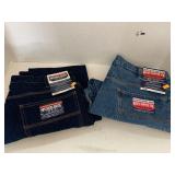 2 Pair Jeans 38x30 (1 relaxed fit & 1 straight