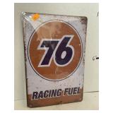 Vntg Looking Metal Sign-Approx 12x8 inches