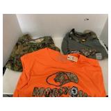 3 cnt Mossy Oak Shirts sz 2XL
