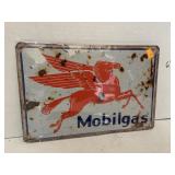 Vntg Looking Metal Sign-Approx 12x8 inches