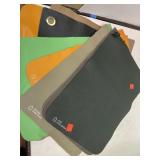 10 pieces of Leather. 10x13in approx.