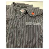 Harley Davidson button up Shirt. Size L.