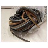 Package of Leather Laces / strips.