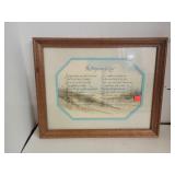 Framed Footprints of God