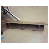 Shelf Made Out of Barnwood Approx 32 Inches