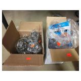 Box of Stainless Steel Scrubbers & Suction Sink
