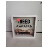Tabletop Vacation Fund Decor