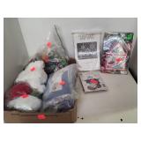 Craft Flat W/ Cross-stitch,  Needle Point Etc