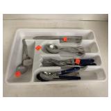 Silverware Set W/ Tray